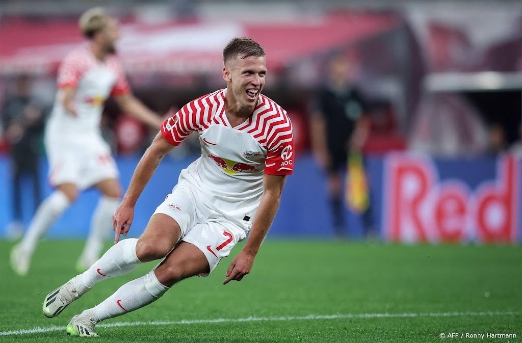 Olmo na ruim een maand terug op trainingsveld RB Leipzig