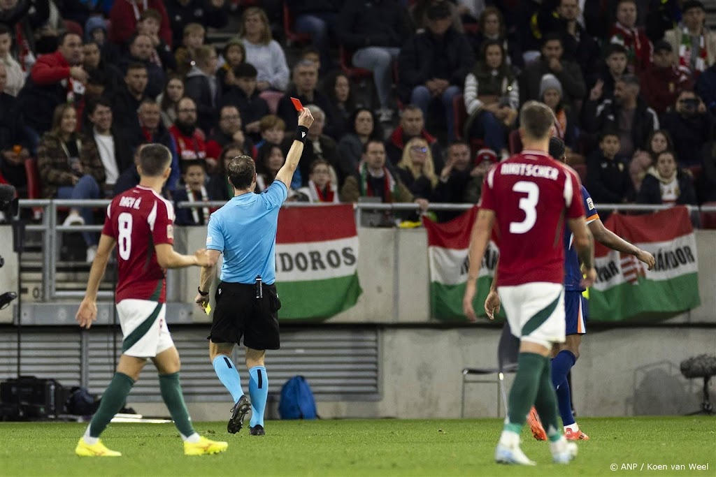 Van Dijk krijgt rode kaart en mist duel van Oranje met Duitsers