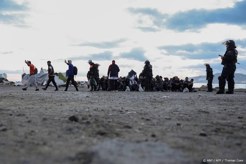 Migrantenkamp Ceuta ontruimd voor komst koning