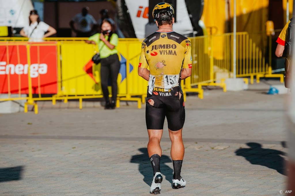 Sprinter Groenewegen negen maanden geschorst voor crash in Polen