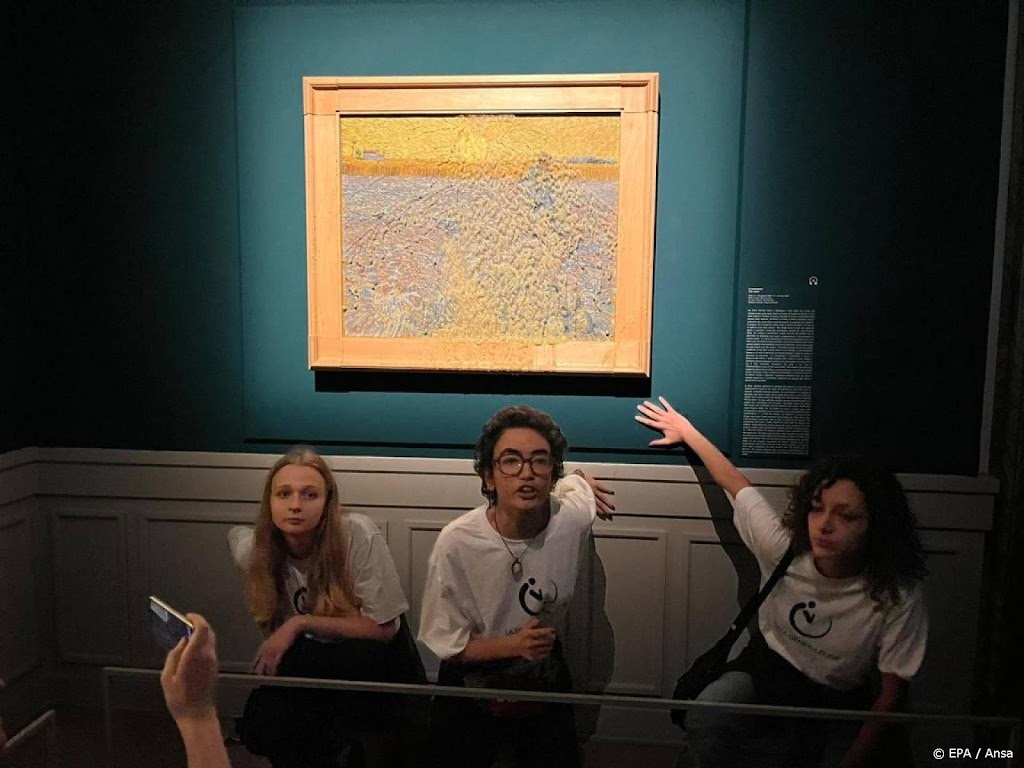 Museumdirecteuren vragen klimaatactivisten te stoppen