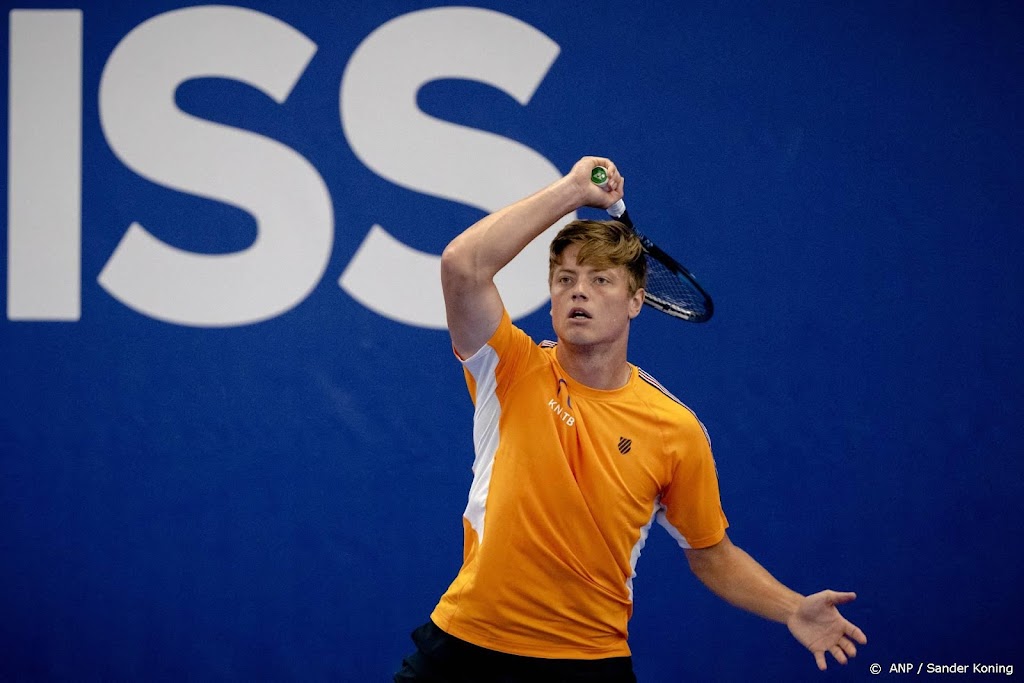 Tennisser Van Rijthoven verliest in kwartfinales in Bratislava
