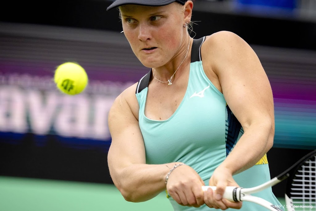 Tennissters na gemist matchpoint met 2-0 achter tegen Frankrijk