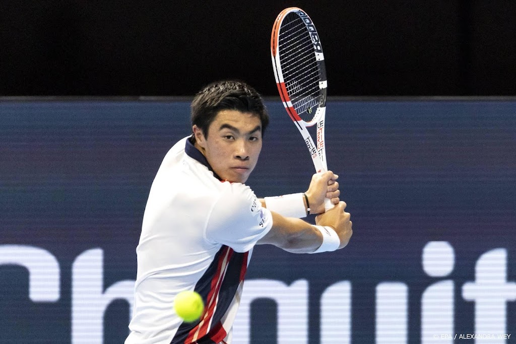 Finale Next Gen Finals tussen tennissers Nakashima en Lehecka