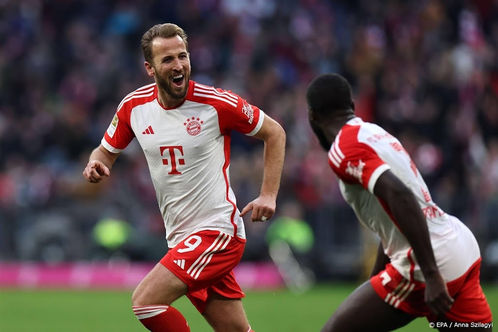 Bayern München wint met opnieuw trefzekere Kane