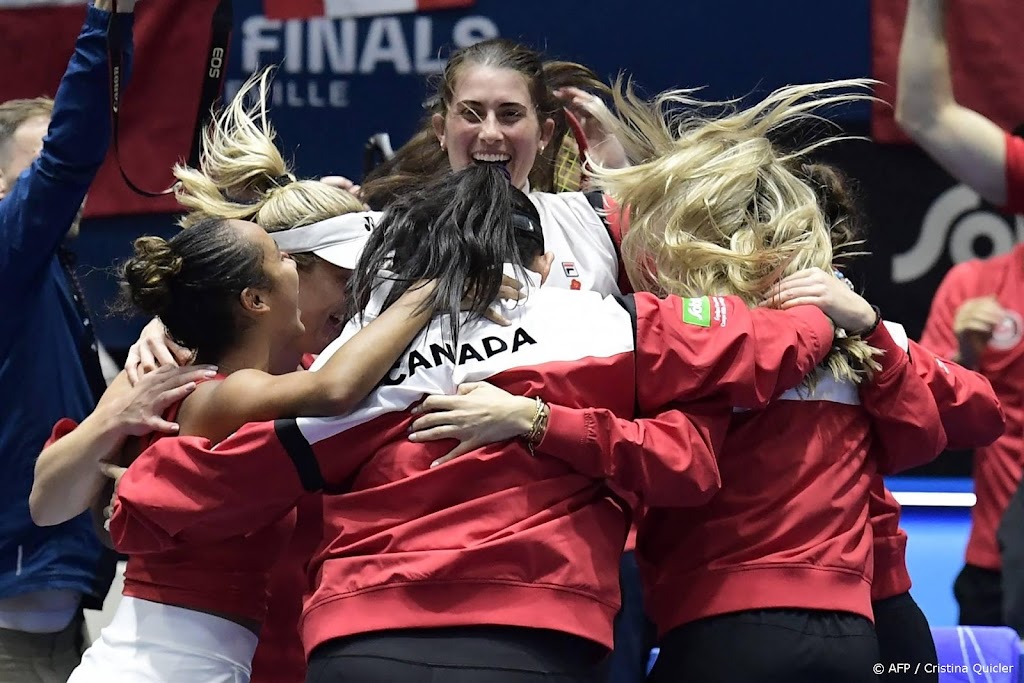 Tennissters Canada voor het eerst in finale Billie Jean King Cup