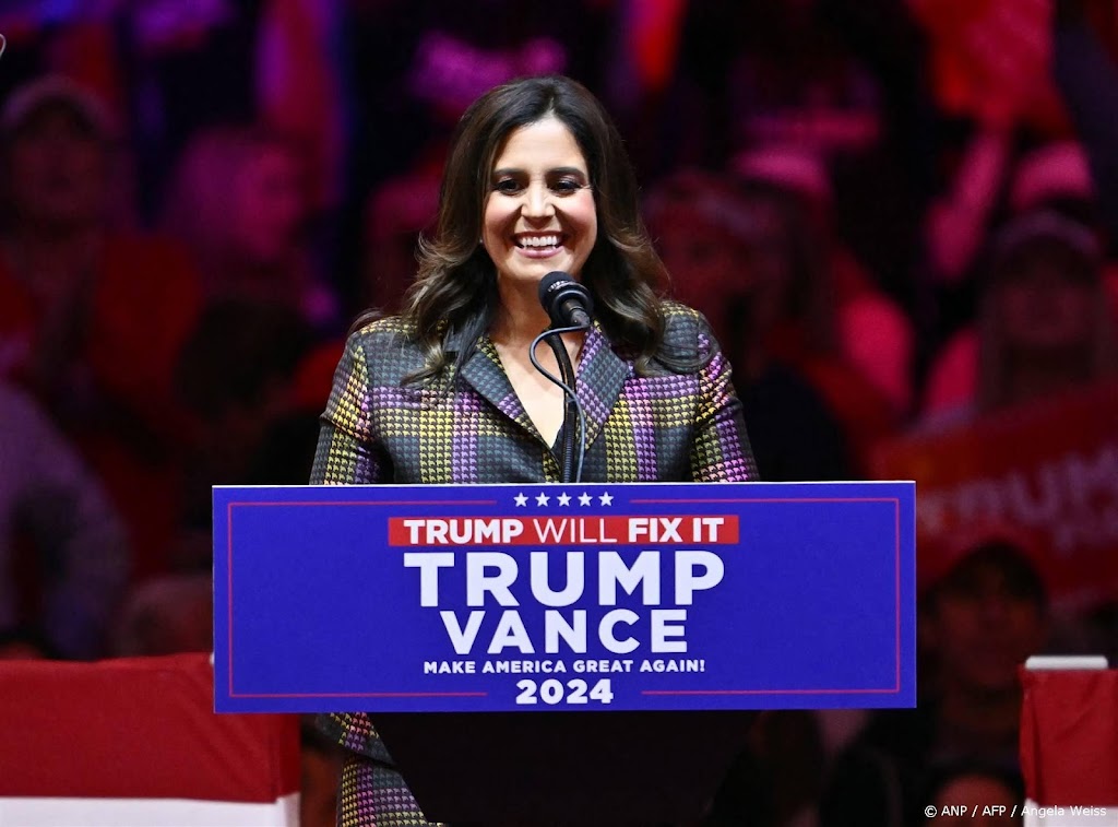 CNN: Trump wijst Elise Stefanik aan als VN-ambassadeur