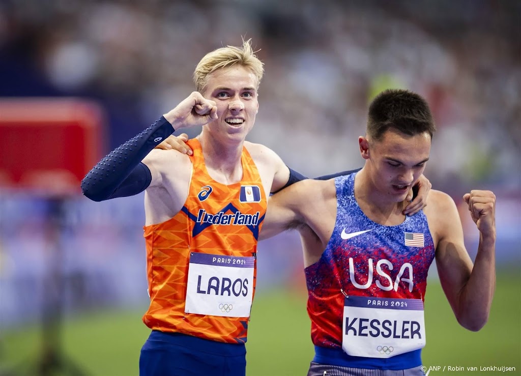 Europees talent Laros ook kandidaat wereldtalent in atletiek