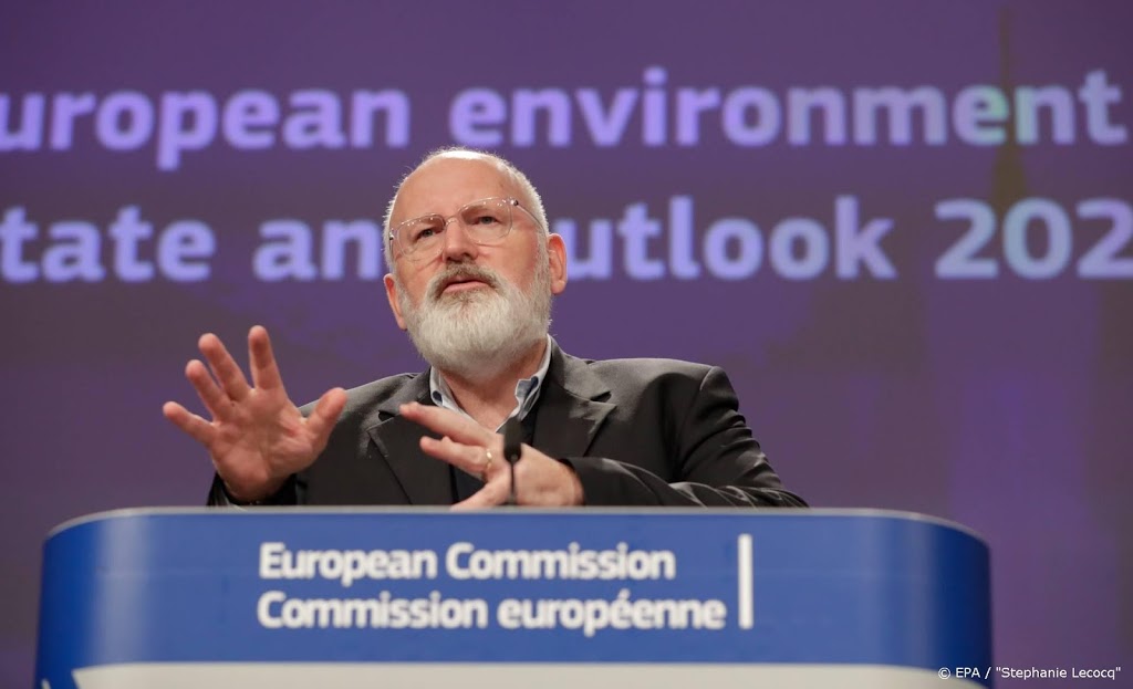 Timmermans wil roer om in EU voor het klimaat