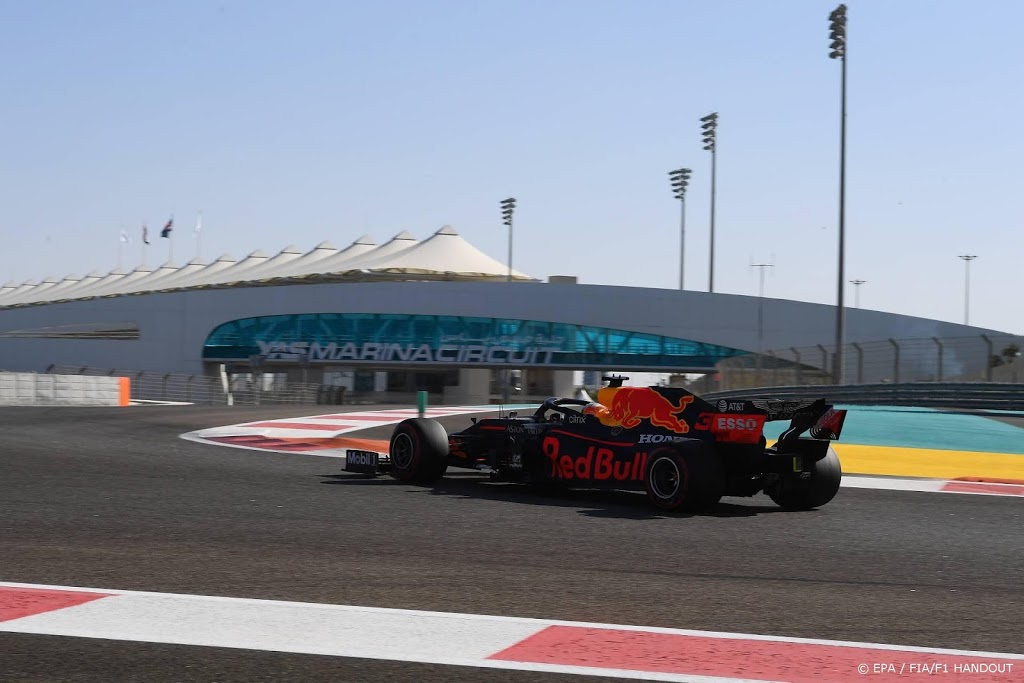 Verstappen derde in tweede training Grote Prijs van Abu Dhabi