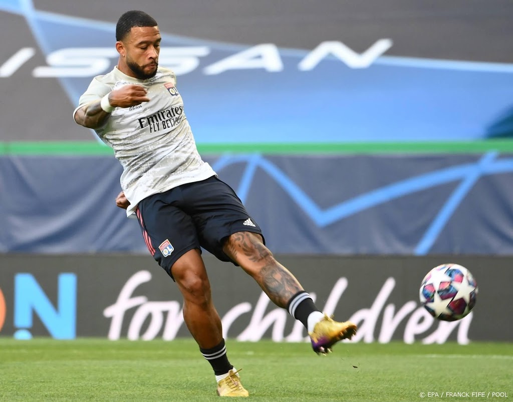 Depay onzeker voor topper tegen Paris Saint-Germain