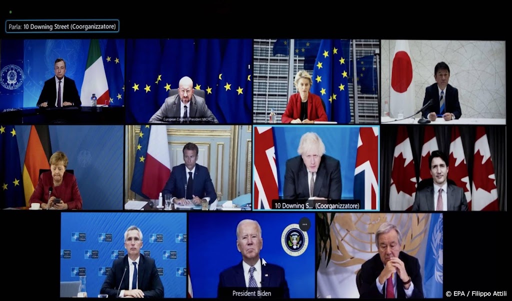 G7-ministers vormen front tegen Russische agressie 