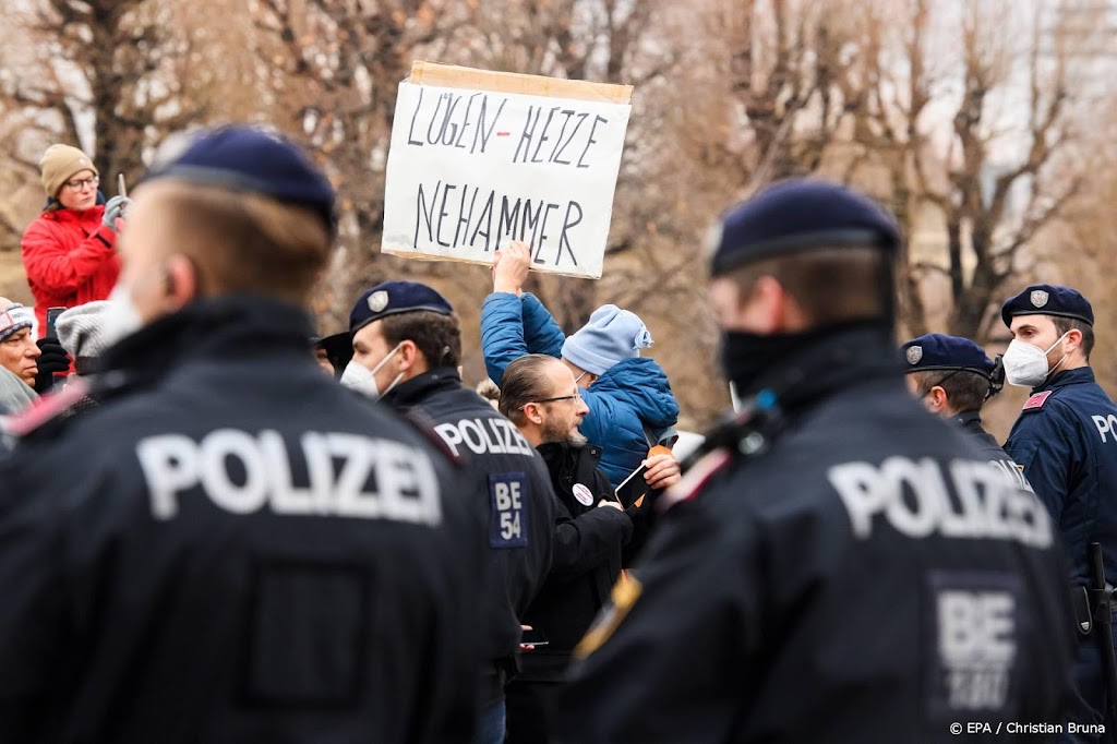 Wenen opnieuw toneel van groot protest tegen coronamaatregelen