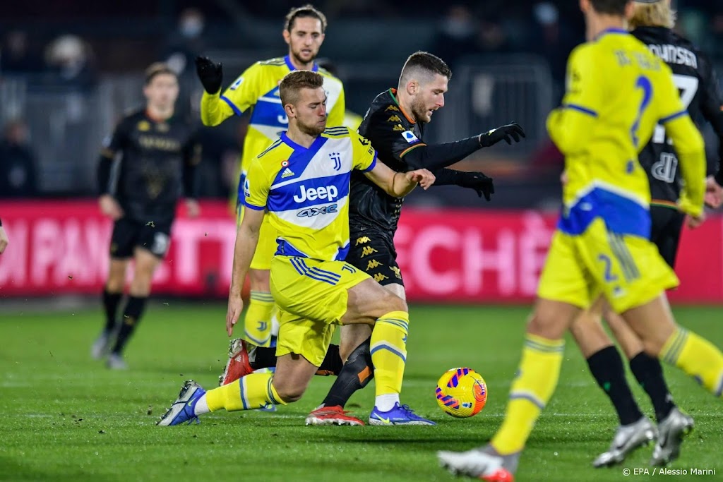Juventus weet niet te winnen bij Venezia