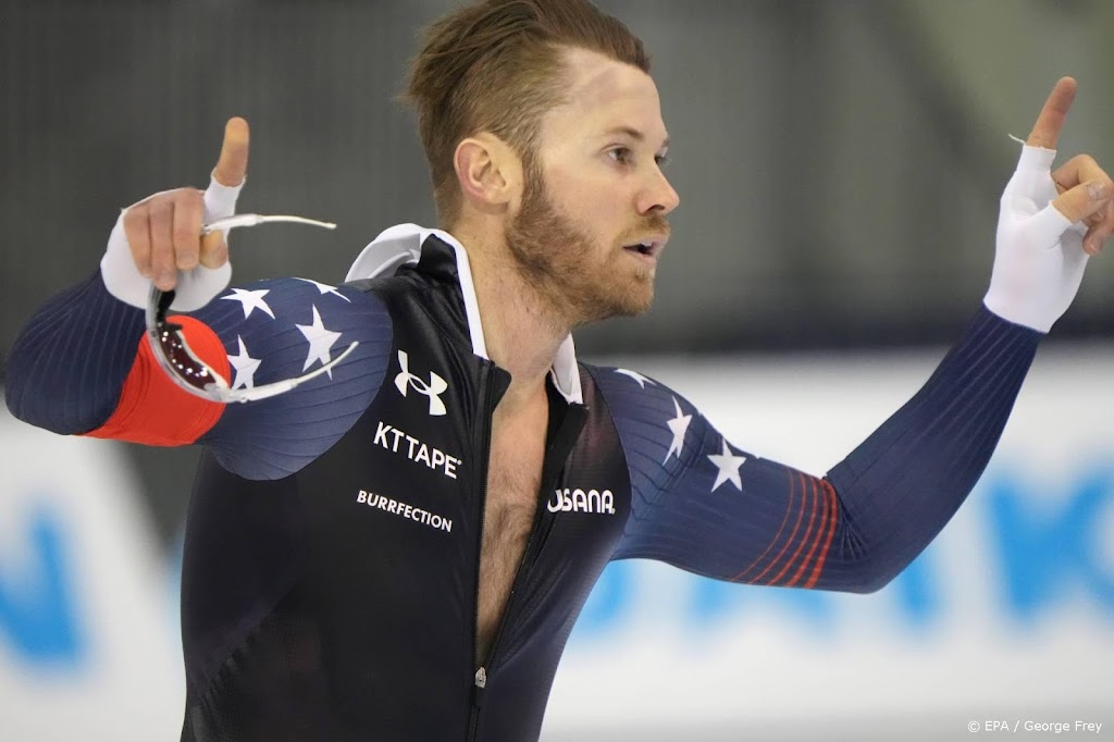Schaatser Mantia wint ook 1500 meter in Calgary