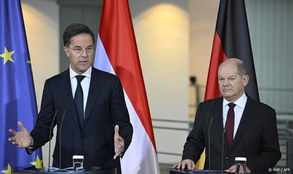 Rutte en Scholz herhalen belofte om Oekraïne te blijven steunen