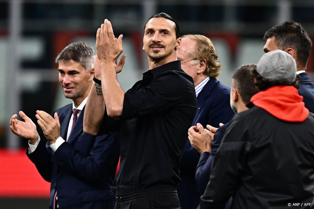 Voormalig topspits Ibrahimovic wordt adviseur bij AC Milan 
