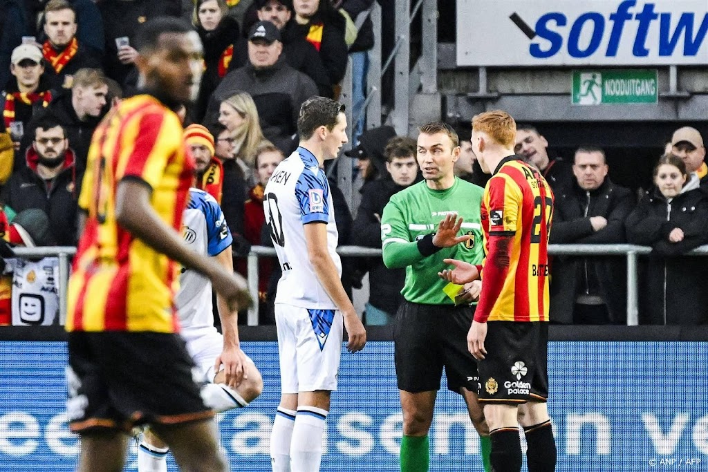 Duel Club Brugge niet overgespeeld na 'menselijke fout' VAR
