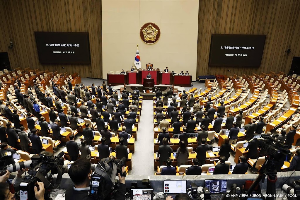 Oppositie Zuid-Korea komt met 2e motie om president af te zetten
