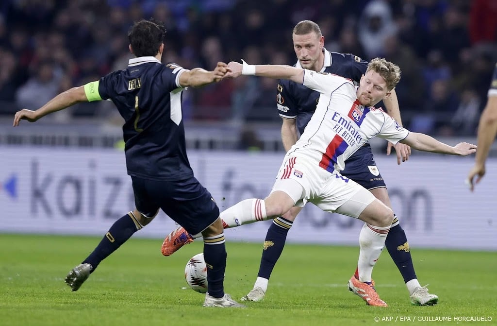 Go Ahead Eagles verliest ook bij Lyon in Europa League
