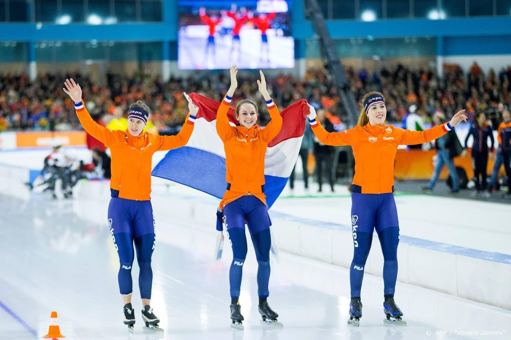 Schaatssters prolongeren EK-goud op achtervolging