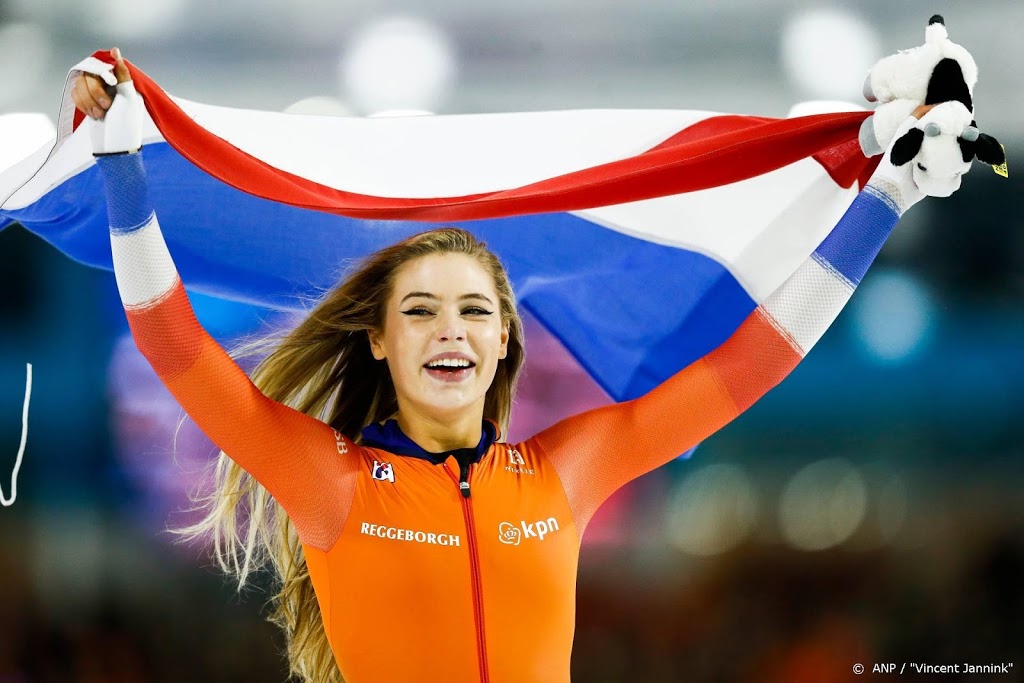 Schaatsster Leerdam Europees kampioen op 1000 meter