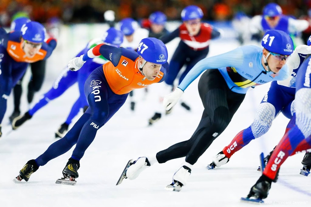 EK-zilver schaatser Stroetinga op massastart