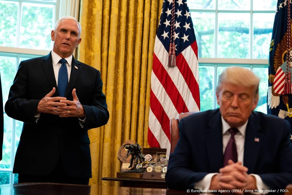 Trump en Pence hebben 'goed gesprek' gehad in Witte Huis