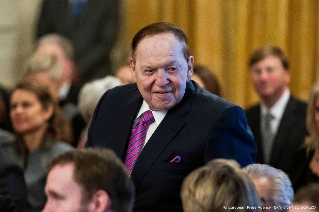 Republikeinse megadonor Sheldon Adelson overleden