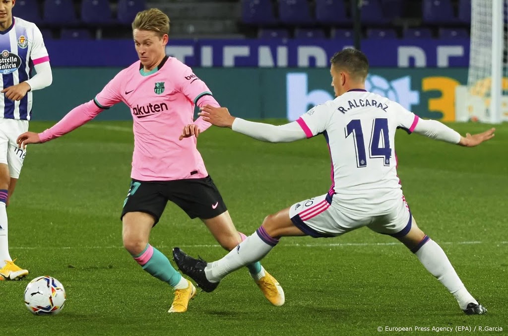 Frenkie de Jong blij met nieuwe positie bij Barça
