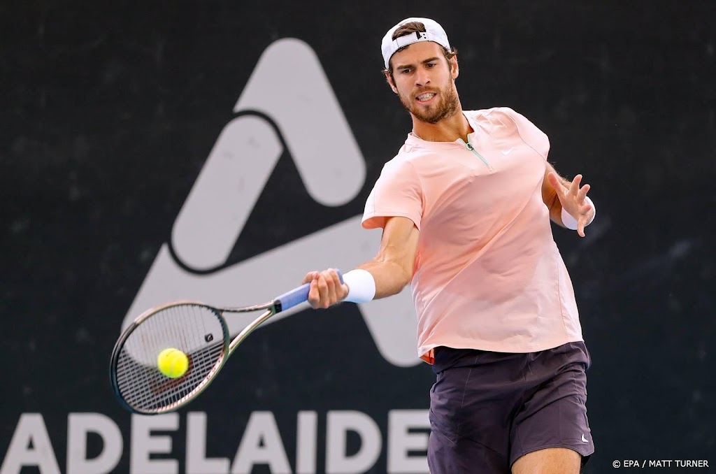 Draper verrast Chatsjanov op tennistoernooi Adelaide