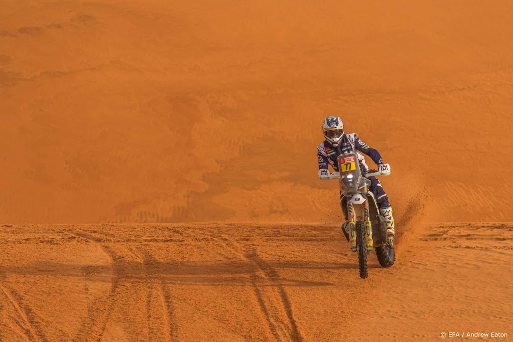 Derde etappezege motorcoureur Luciano Benavides in Dakar Rally