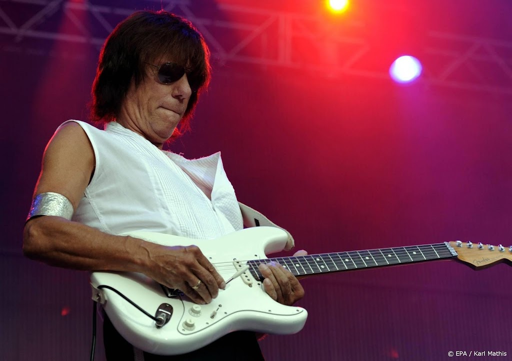 Muziekwereld eert overleden gitaarheld Jeff Beck