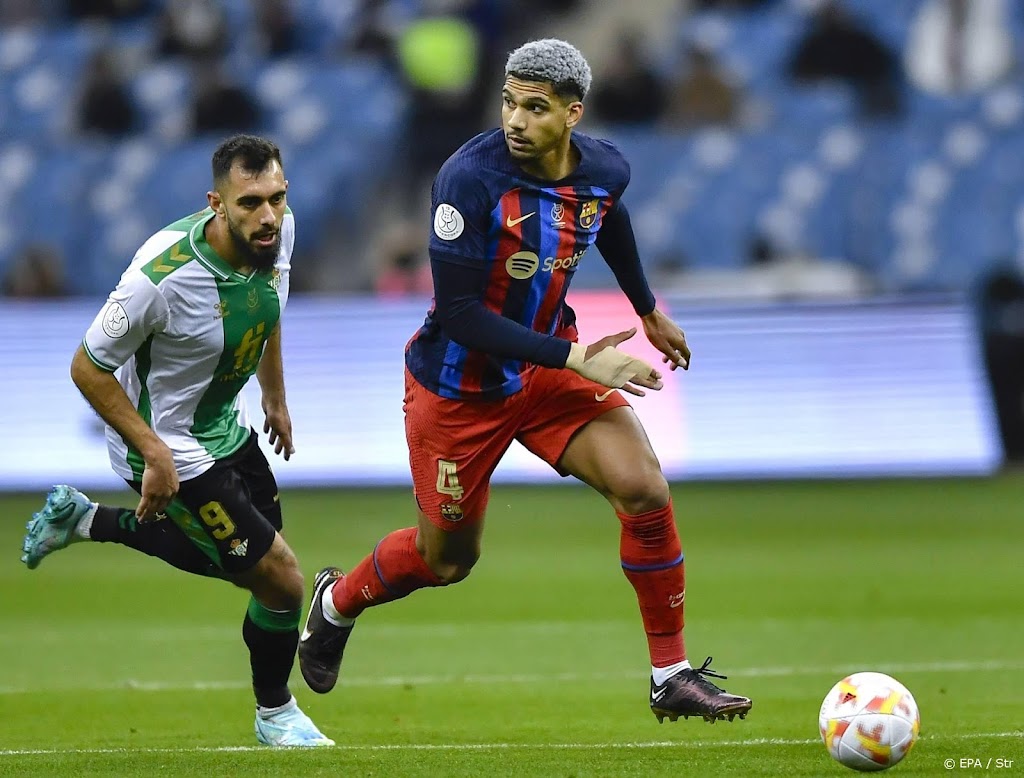 Barcelona verslaat Real Betis in Spaanse Supercup