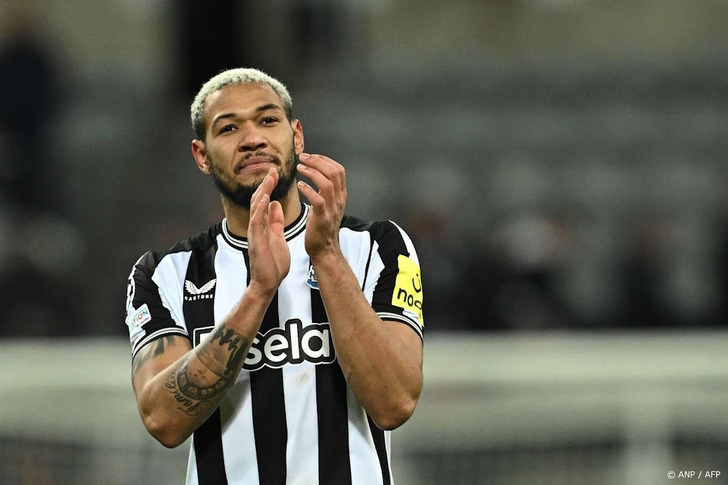 Newcastle United moet aanvaller Joelinton zes weken missen