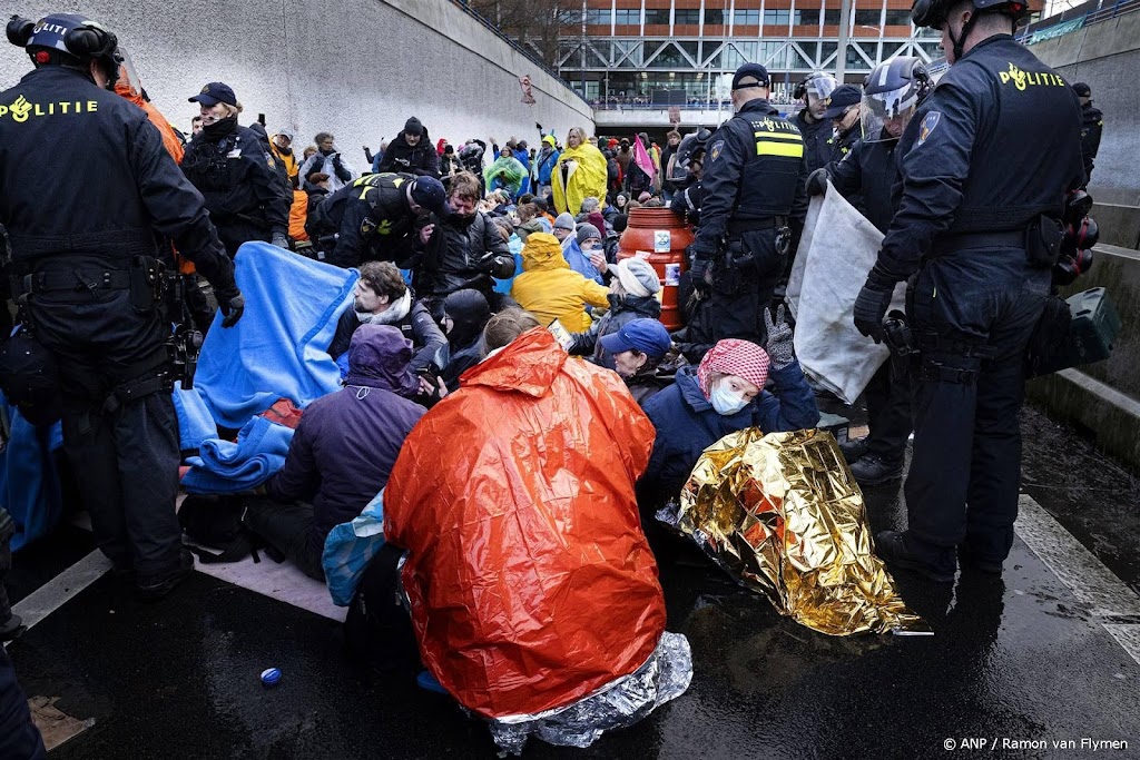 Alle XR-activisten weer vrij na demonstratie op zaterdag