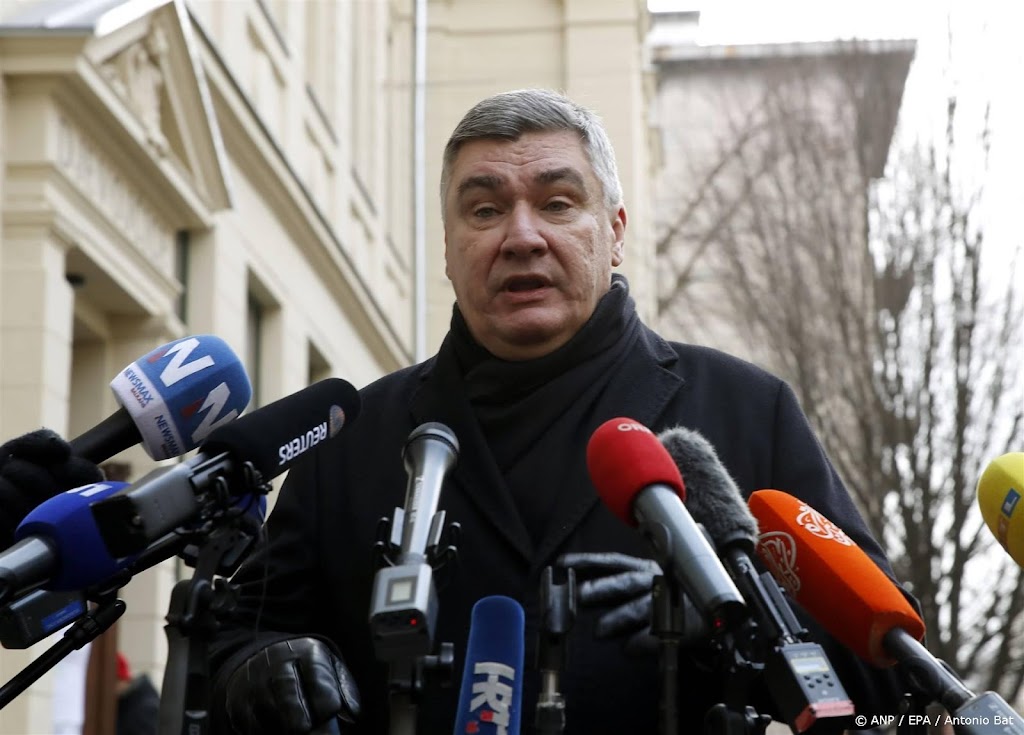 Exitpoll: president Kroatië op koers voor herverkiezing
