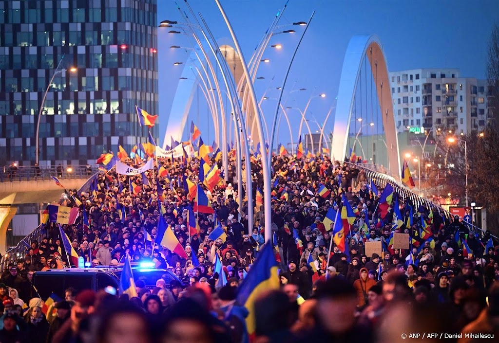 Grote protesten in Roemenië tegen nieuwe presidentsverkiezingen