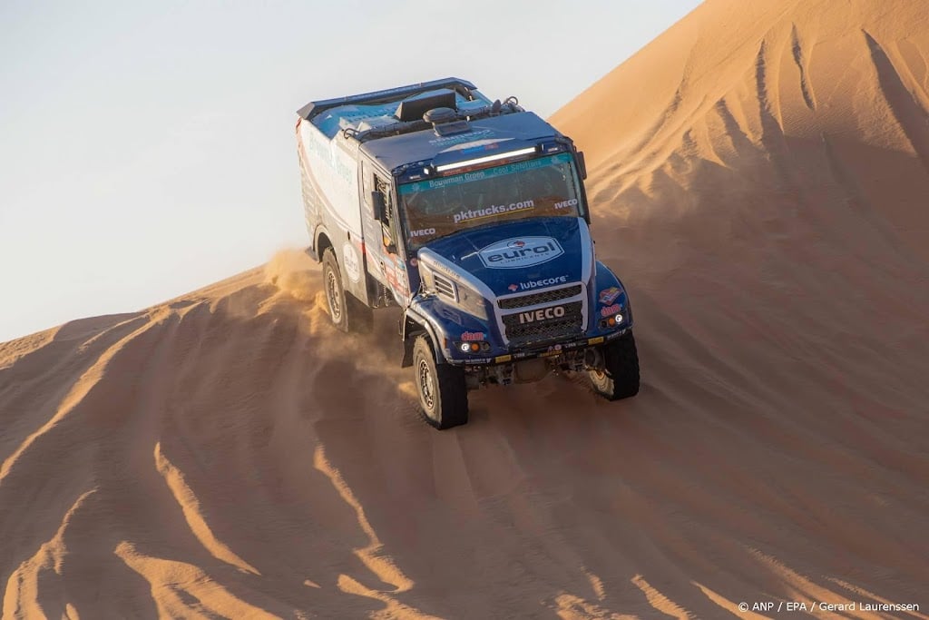 Trucker Van den Brink wint opnieuw in Dakar Rally