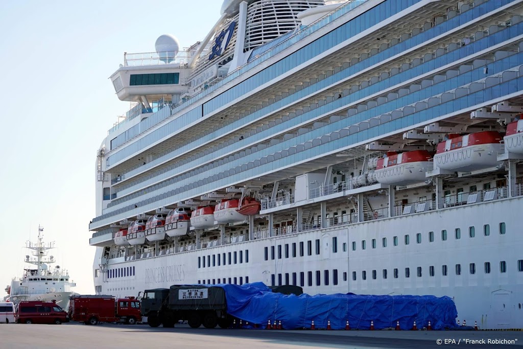 Opnieuw 39 gevallen coronavirus op cruiseschip bij Japan
