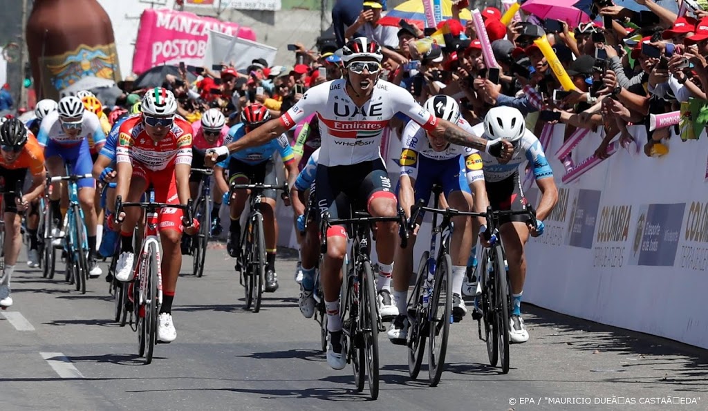 Colombiaanse wielrenner Molano wint in eigen land