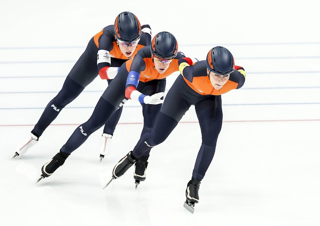 Schaatssters ontevreden na ploegachtervolging: het was nu niks