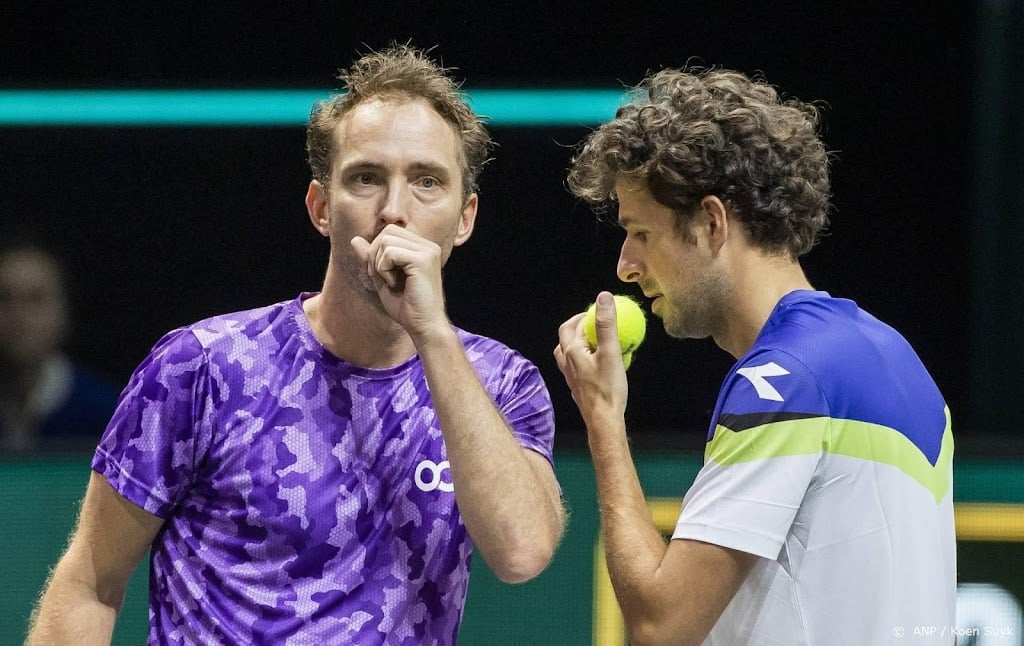 Tennissers Haase en Middelkoop naar finale dubbelspel Rotterdam