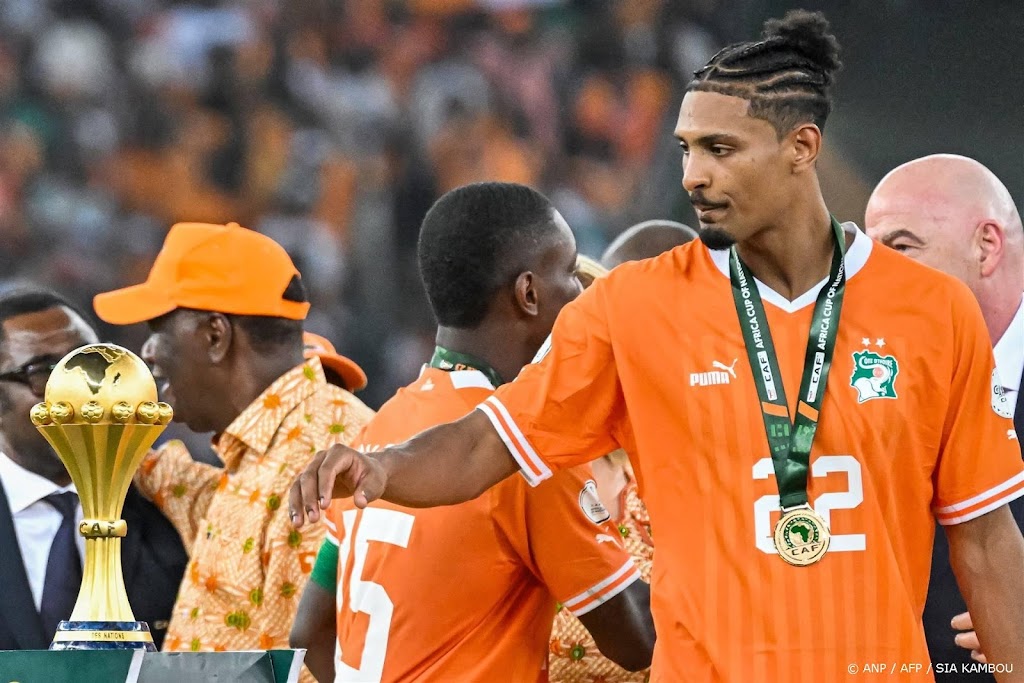 Matchwinner Haller emotioneel na winst Afrika Cup door Ivoorkust