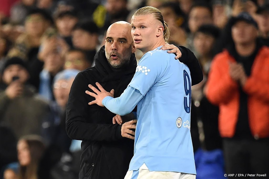 Guardiola prijst mentaliteit van weer fitte topscorer Haaland 