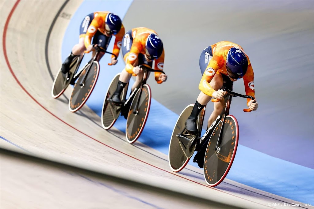 Teamsprintsters pakken goud op EK baanwielrennen