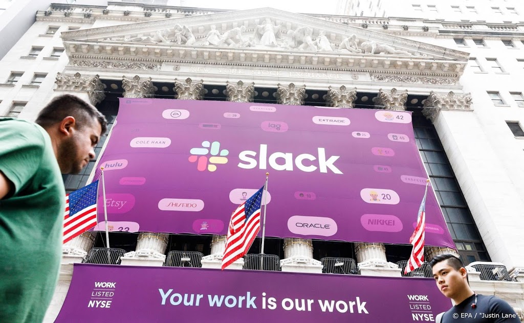'Vele thuiswerkers goed voor zakelijke chatdienst Slack