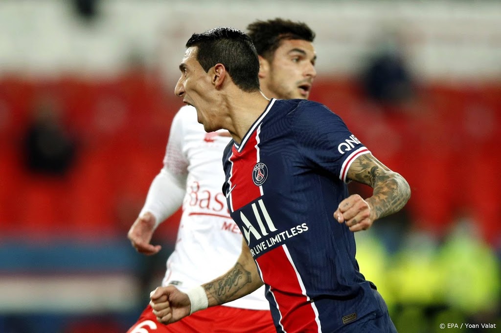 Voetballer Di Maria jaar langer bij Paris Saint-Germain 