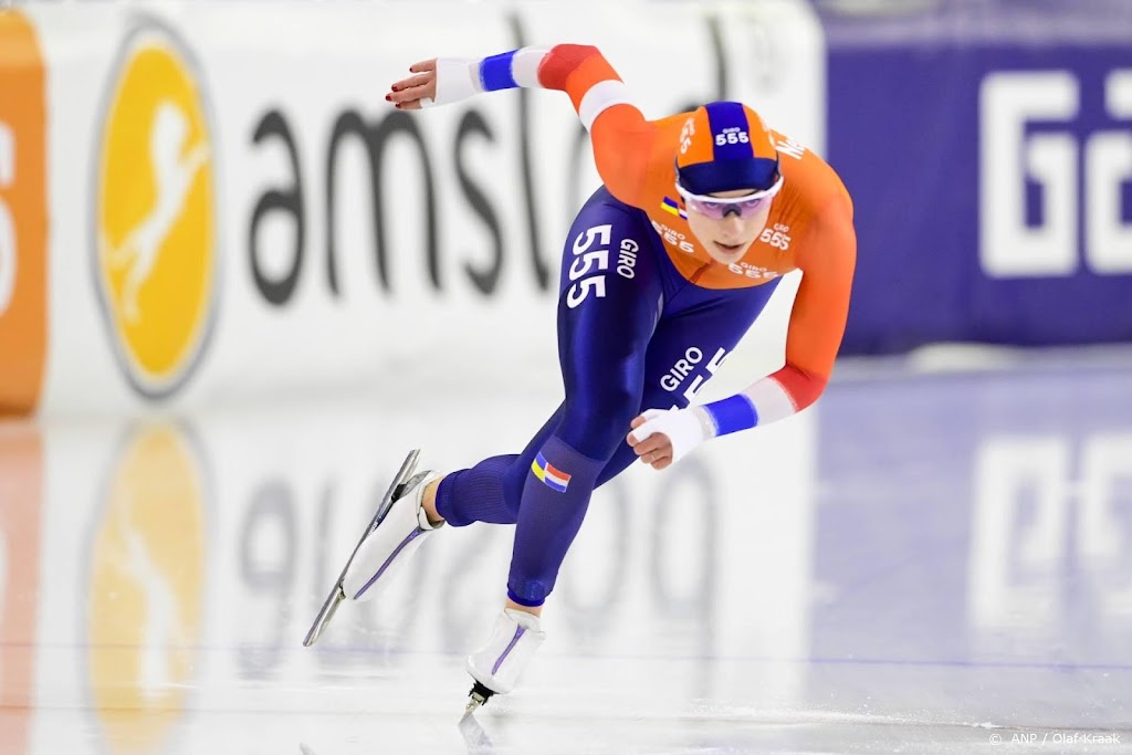 Schaatsster Kok op 500 meter in Thialf tweede achter Jackson 