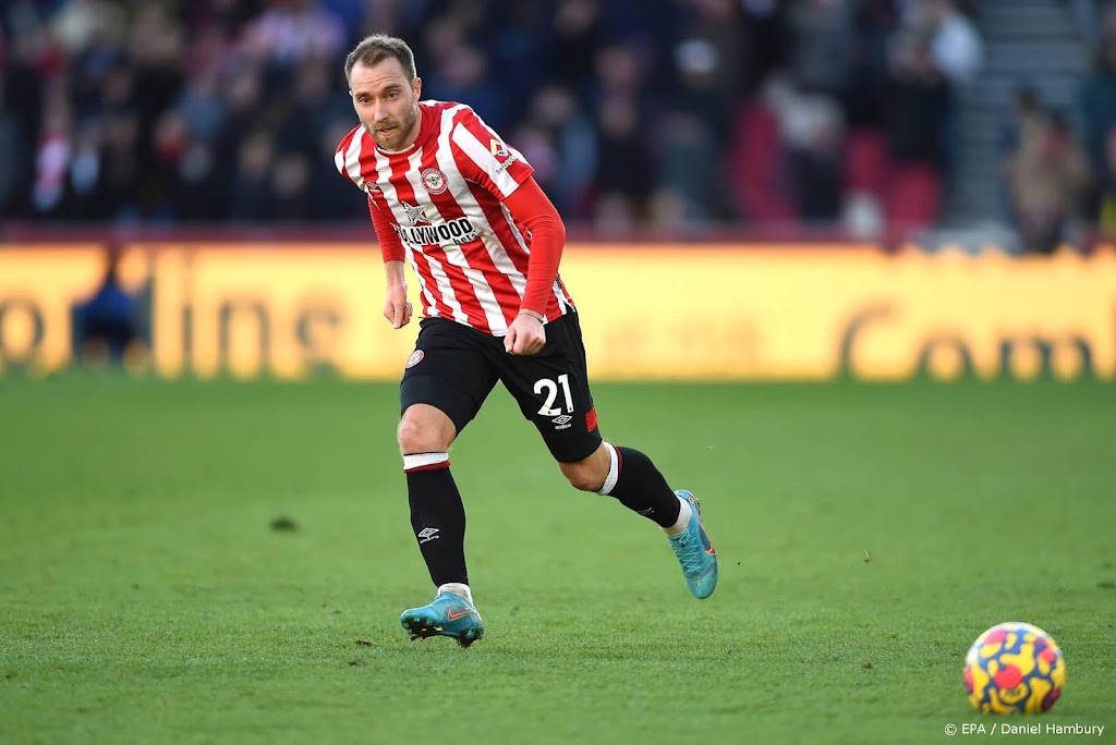 Eriksen met assist belangrijk voor winnend Brentford